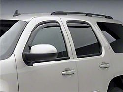 EGR In-Channel Window Visors; Front and Rear; Dark Smoke (07-14 Tahoe)