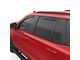 EGR In-Channel Window Visors; Front and Rear; Matte Black (21-24 Tahoe)