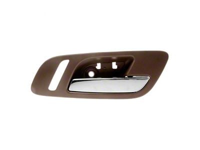 Interior Door Handle; Front Passenger Side; Chrome and Cashmere (07-14 Tahoe w/ Heated Seats)