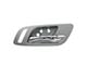 Interior Door Handle; Front Passenger Side; Chrome and Dark Gray (07-14 Tahoe w/ Heated Seats)