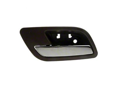 Interior Door Handle; Rear Driver Side; Chrome and Tan (07-14 Tahoe)