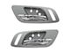 Interior Door Handles; Front; Chrome and Dark Gray (07-14 Tahoe w/ Heated Seats & w/o Memory Seats)