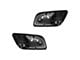 Interior Door Handles; Rear; Chrome and Black (07-14 Tahoe)