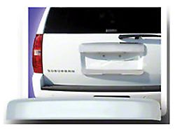 License Plate Bar Accent Trim; Chrome (07-14 Tahoe)