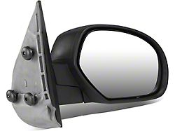 Manual Heated Side Mirror; Black; Passenger Side (07-14 Tahoe)