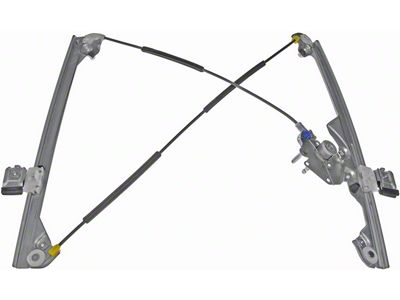 Manual Window Regulator; Front Driver Side (07-14 Tahoe)