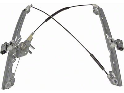 Manual Window Regulator; Front Passenger Side (07-14 Tahoe)