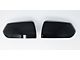 Chrome Delete Mirror Covers; Gloss Black (21-24 Tahoe)