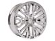 Next Gen Sierra Style Chrome 6-Lug Wheel; 22x9; 28mm Offset (21-24 Tahoe)