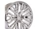 Next Gen Sierra Style Chrome 6-Lug Wheel; 22x9; 28mm Offset (21-24 Tahoe)