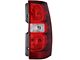 OE Style Tail Light; Chrome Housing; Red/Clear Lens; Passenger Side (07-14 Tahoe)