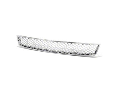 OE Style Upper Replacement Grille; Lower Section; Chrome (07-14 Tahoe w/ Off-Road Package)