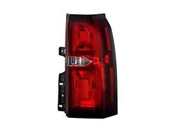 OEM Style Tail Light; Passenger Side; Chrome Housing; Clear Lens (15-20 Tahoe)