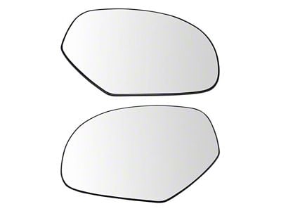 Power Heated Mirror Glass; Driver and Passenger Side (07-14 Tahoe)