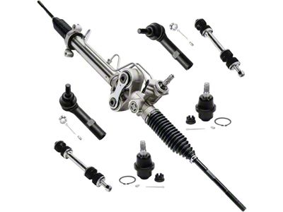 Power Steering Rack and Pinion with Ball Joints, Sway Bar Links and Outer Tie Rods (07-14 Tahoe w/ Aluminum Control Arms)