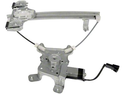 Power Window Regulator and Motor Assembly; Rear Driver Side (07-14 Tahoe)