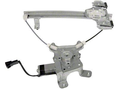 Power Window Regulator and Motor Assembly; Rear Passenger Side (07-14 Tahoe)