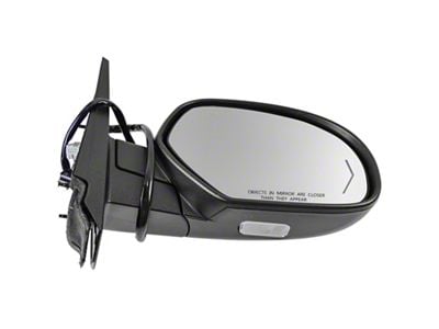 Powered Heated Memory Side Mirror with Chrome Cap; Passenger Side (09-14 Tahoe)