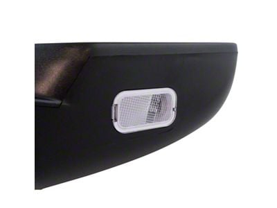 Powered Heated Mirror with Turn Signal and Blindspot; Chrome; Passenger Side (09-14 Tahoe w/ Puddle Lights & Memory Mirrors)