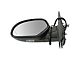 Powered Heated Mirror with Turn Signal and Puddle Light; Black; Driver Side (07-14 Tahoe w/ Puddle Lights & Memory Mirrors & w/o Off Road Package)