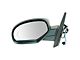 Powered Heated Mirror with Turn Signal; Textured Black; Driver Side (07-14 Tahoe w/ Puddle Lights & Memory Mirrors & w/o Off Road Package)