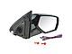 Powered Heated Mirrors with Turn Signal; Unpainted (15-18 Tahoe)