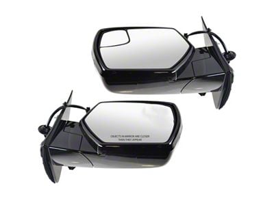 Powered Heated Mirrors; Unpainted (15-18 Tahoe)