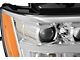 PRO-Series Projector Headlights; Chrome Housing; Clear Lens (07-14 Tahoe)