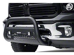 Go Rhino RC2 LR Bull Bar with Two 3-Inch Cube Lights; Textured Black (07-14 Tahoe)