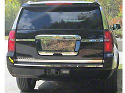 Rear Bumper Trim; Stainless Steel (15-20 Tahoe)