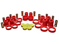 Rear Control Arm Bushings; Red (2007 Tahoe)