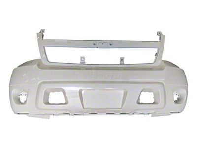 Replacement Aftermarket Front Bumper; White Diamond Pearl (07-14 Tahoe w/o Off-Road Package)