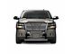 Rugged Heavy Duty Grille Guard with 5.30-Inch Black Round LED Lights; Black (07-14 Tahoe)