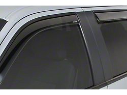 Snap-Inz In-Channel Sidewind Deflectors; Front and Rear; Smoke (07-14 Tahoe)