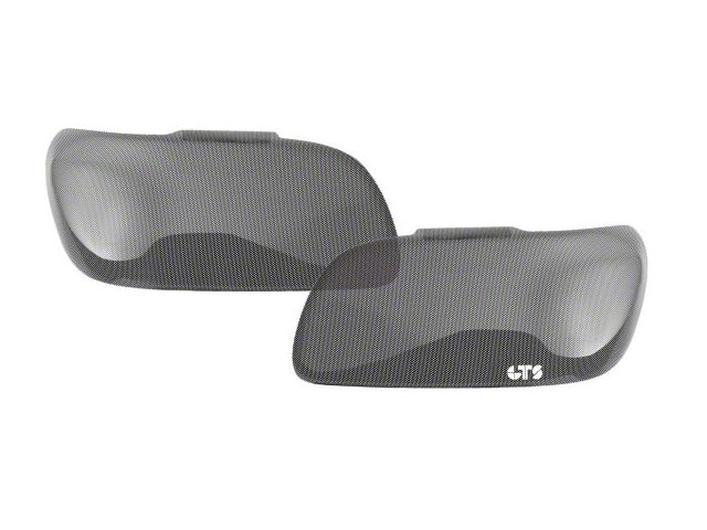 Tail Light Covers; Carbon Fiber Look (07-14 Tahoe, Excluding Hybrid)