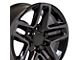 Trail Boss Style Tinted Machined 6-Lug Wheel; 18x8.5; 26mm Offset (21-24 Tahoe)