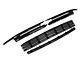 Chrome Delete Upper Grille Cover; Gloss Black (21-24 Tahoe LT)