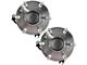 Wheel Bearing and Hub Assembly Set; Front (07-14 2WD Tahoe, Excluding Police)