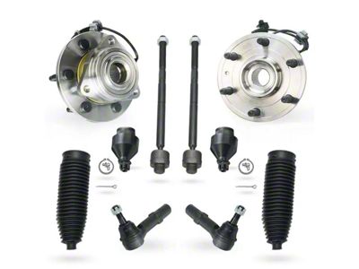 Wheel Hub Assemblies with Ball Joints and Tie Rods (07-14 4WD Tahoe)