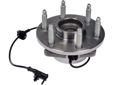 Wheel Hub and Bearing Assembly; Front (07-14 2WD Tahoe)