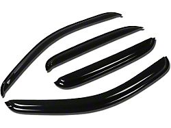 Window Visors; Dark Smoke; Front and Rear (07-14 Tahoe)