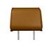 The Headrest Safe Co. Matching Companion Headrest; Driver Side; Tan; Vinyl Cover (Universal; Some Adaptation May Be Required)