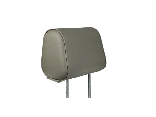 The Headrest Safe Co. Headrest Safe; Passenger Side; Dark Gray; Vinyl Cover (Universal; Some Adaptation May Be Required)