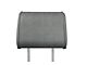 The Headrest Safe Co. Headrest Safe; Passenger Side; Dark Gray; Cloth Cover (Universal; Some Adaptation May Be Required)