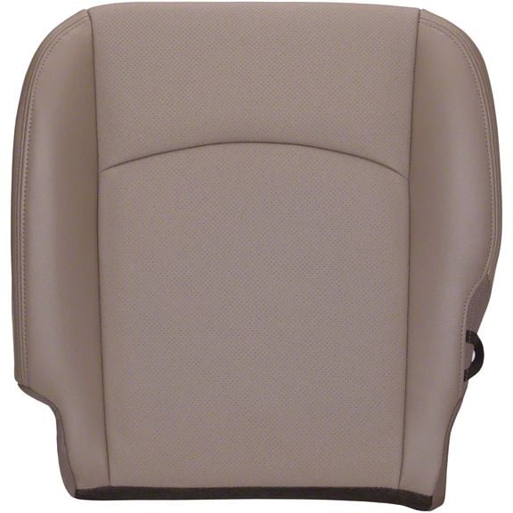 RAM 1500 Replacement Perforated Leather Bottom Seat Cover; Driver Side ...