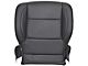 Replacement Leather Bottom Seat Cover; Driver Side; Jet Black (14-16 Sierra 1500 SLT)