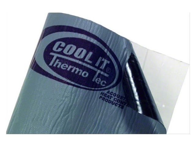 Thermo Tec Super Sonic Sound Deadening Mat; 12-Inch x 33-1/2-Inch (Universal; Some Adaptation May Be Required)