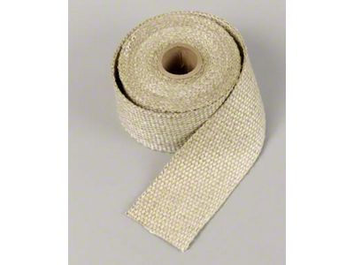 Thermo Tec Exhaust Wrap; 15-Foot x 2-Inch; Natural Color (Universal; Some Adaptation May Be Required)