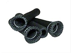 Thermo Tec Braided Plug Wire Sleeve; 6 x .375-Inch; Black; 6-Pack (Universal; Some Adaptation May Be Required)