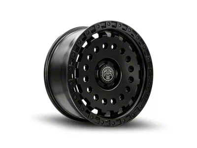 Thret Offroad Firewall Satin Black 8-Lug Wheel; 17x9; 18mm Offset (01-06 Silverado 2500 HD)